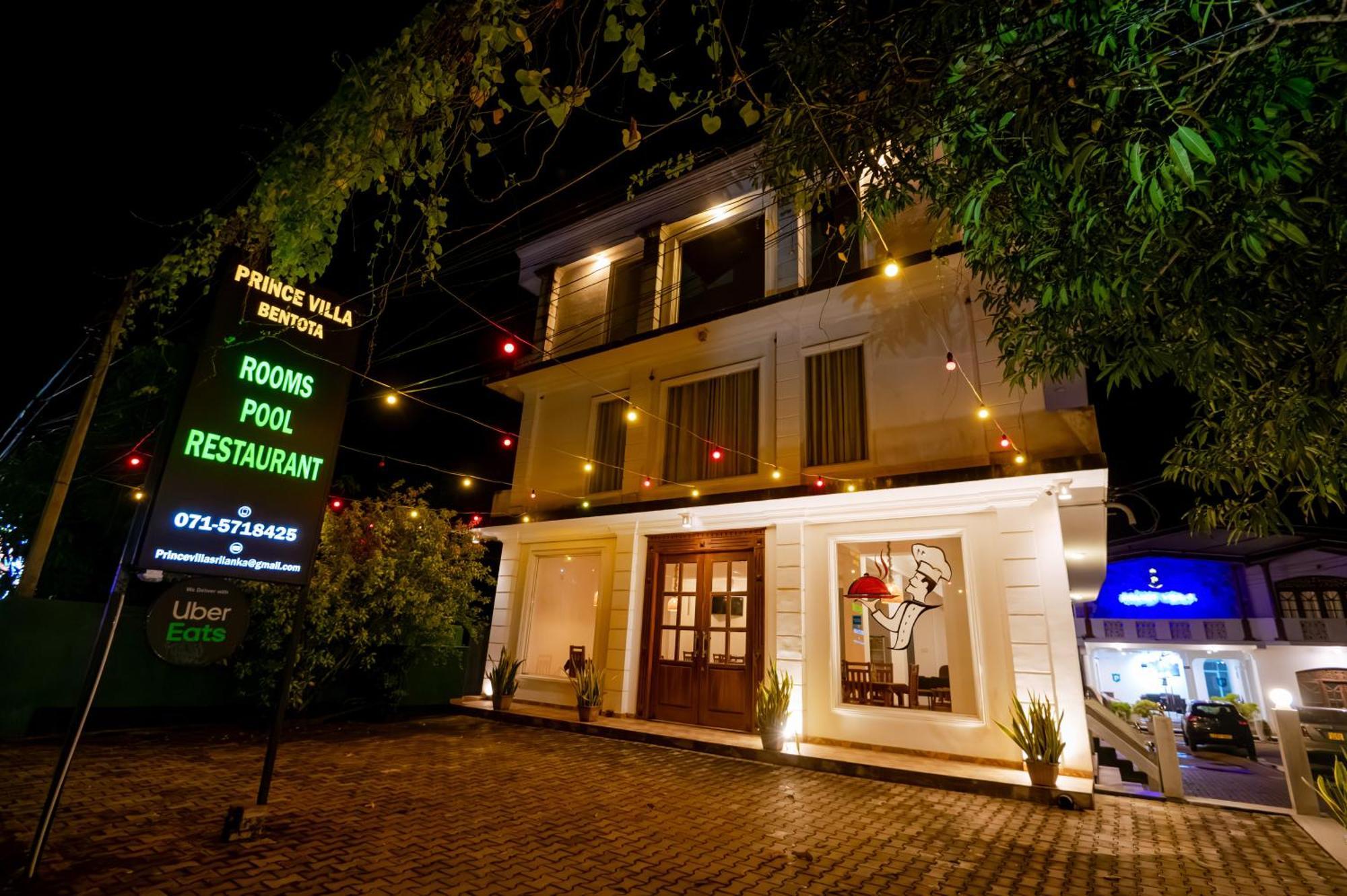 Prince Beach Hotel Bentota Bagian luar foto